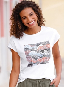 Landscape Print Tee