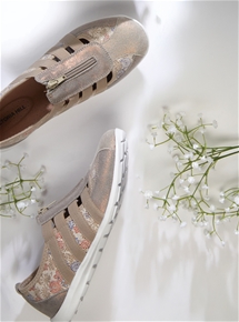 Sonya Zip Front Sneaker