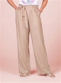 Belted Pull On Pant