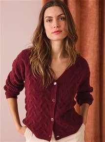 Cotton Cable Cardigan