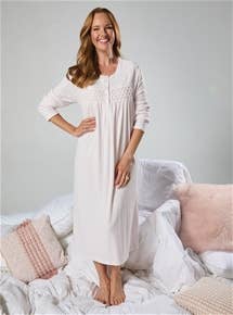 Pintuck Trim Nightie