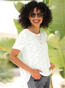 Boxy Lace Top