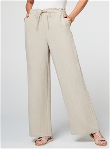 Elastic Waist Pants