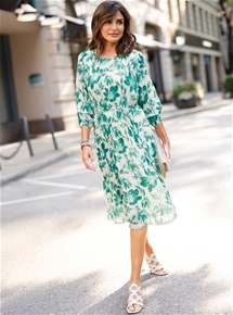 Plisse Dress