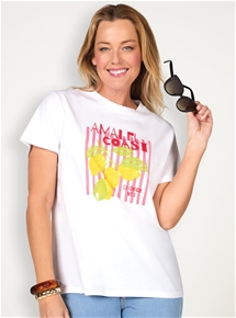 Citrus Crush Print Tee