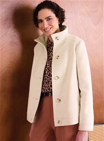 Thermolactyl Short Melton Coat