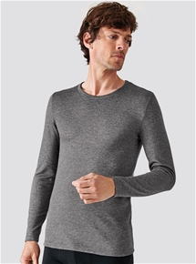 Double Face Crew Neck Long Sleeve